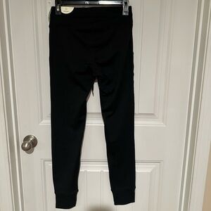 Black Aerie Warmup Leggings Regular Rise size Medium